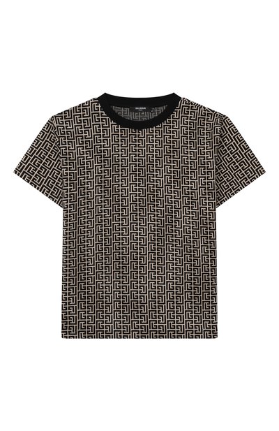 Хлопковая футболка BALMAIN, арт. BX8R01