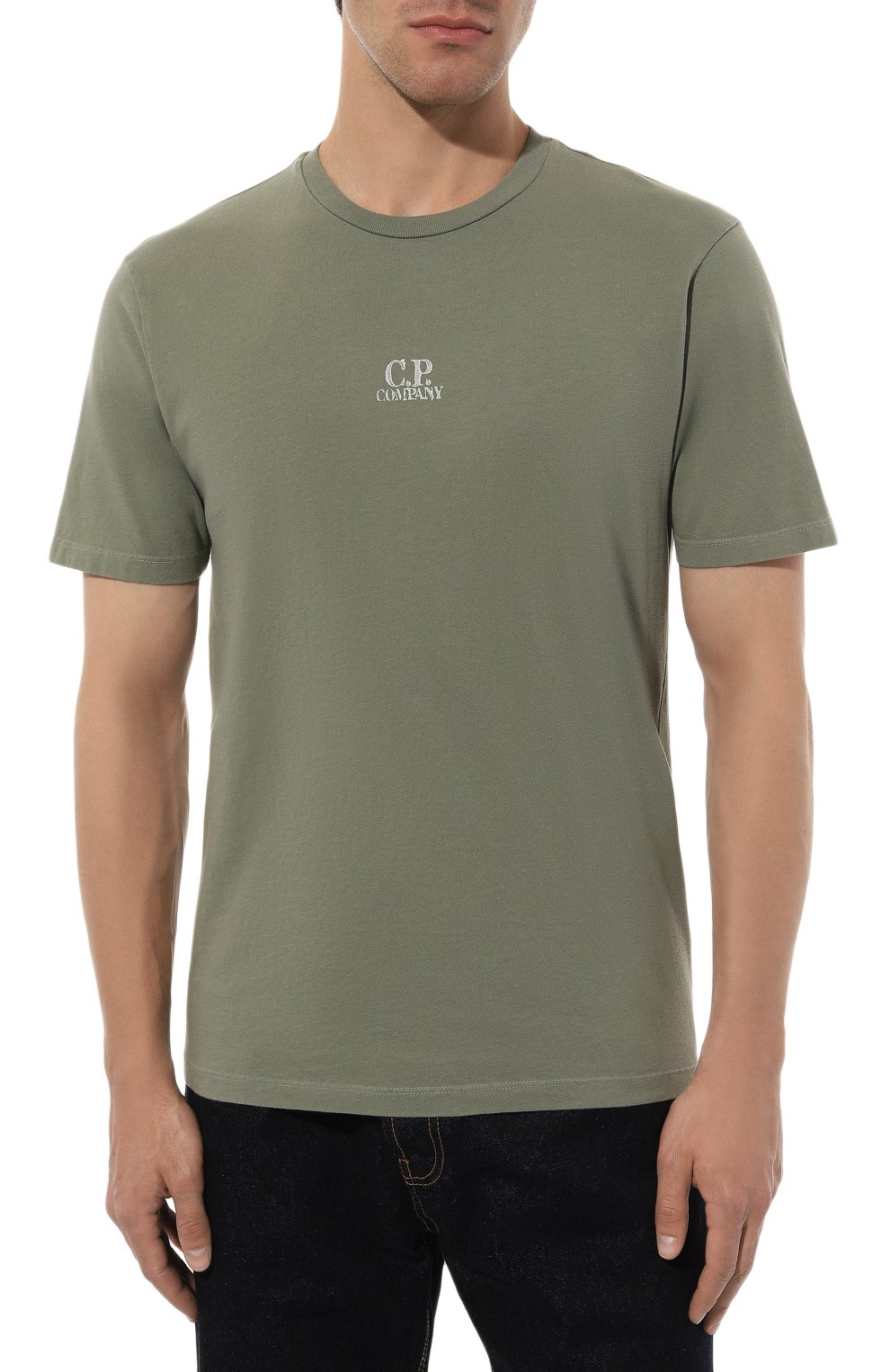 Хлопковая футболка C.P. COMPANY, арт. 16CMTS288A005431G, фото 3