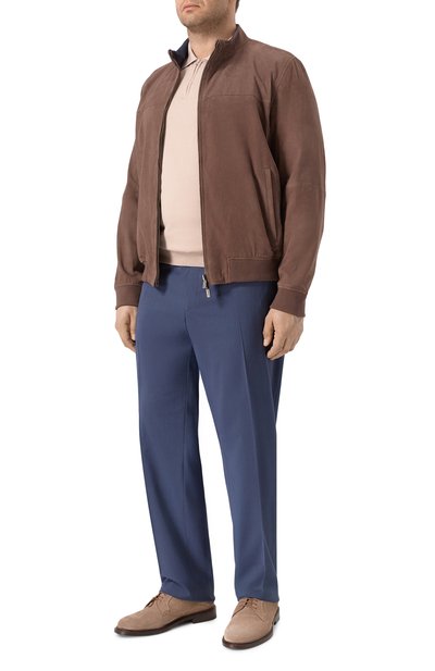 Шерстяные брюки CORNELIANI, арт. 274B08/2718563, фото 2