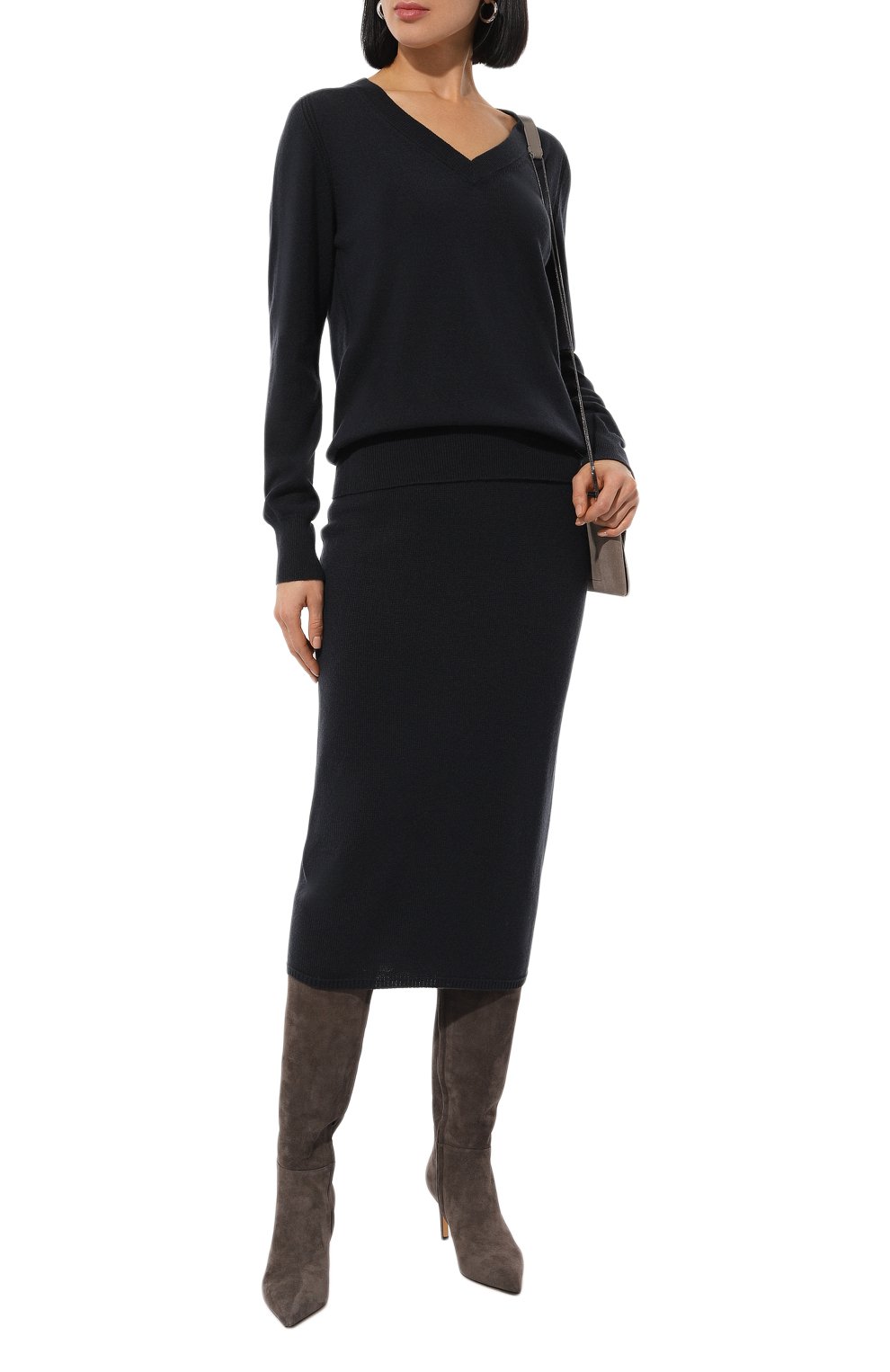 Кашемировая юбка KITON, арт. D5474840002, фото 2