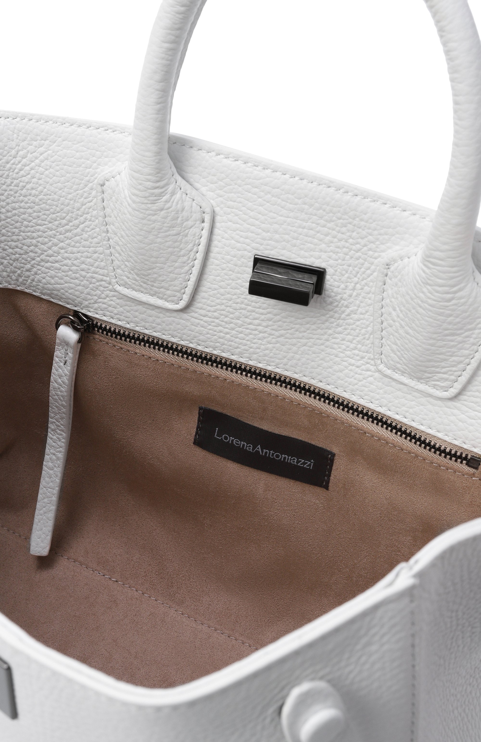 Сумка LORENA ANTONIAZZI белого цвета по цене 99050 руб., арт. P26212B001A/9820, фото 5 Сумка LORENA ANTONIAZZI, арт. P26212B001A/9820, фото 5