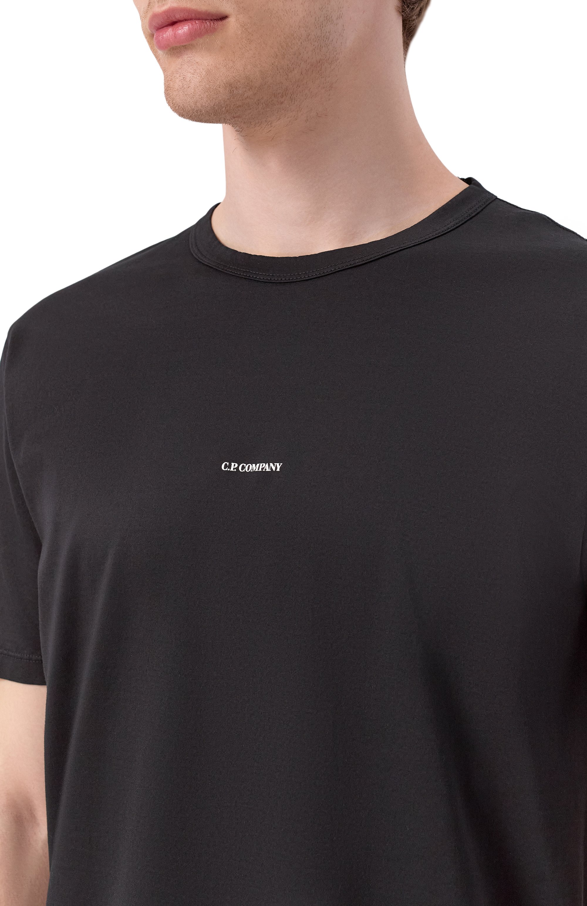 Хлопковая футболка C.P. COMPANY, арт. 19CMTS161A006374G, фото 5