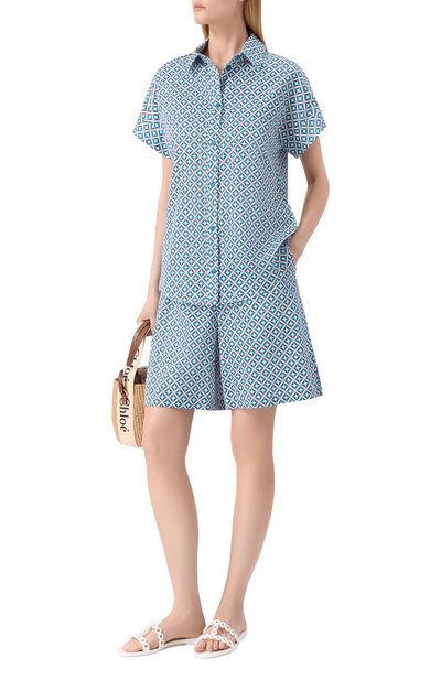 Женская хлопковая рубашка MAX MARA, арт. BCHCREA 261611101