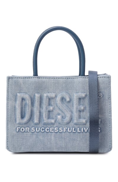 Сумка dsl 3d DIESEL голубого цвета по цене 26600 руб., арт. J02529/P1730, фото 4 Сумка dsl 3d DIESEL, арт. J02529/P1730, фото 4
