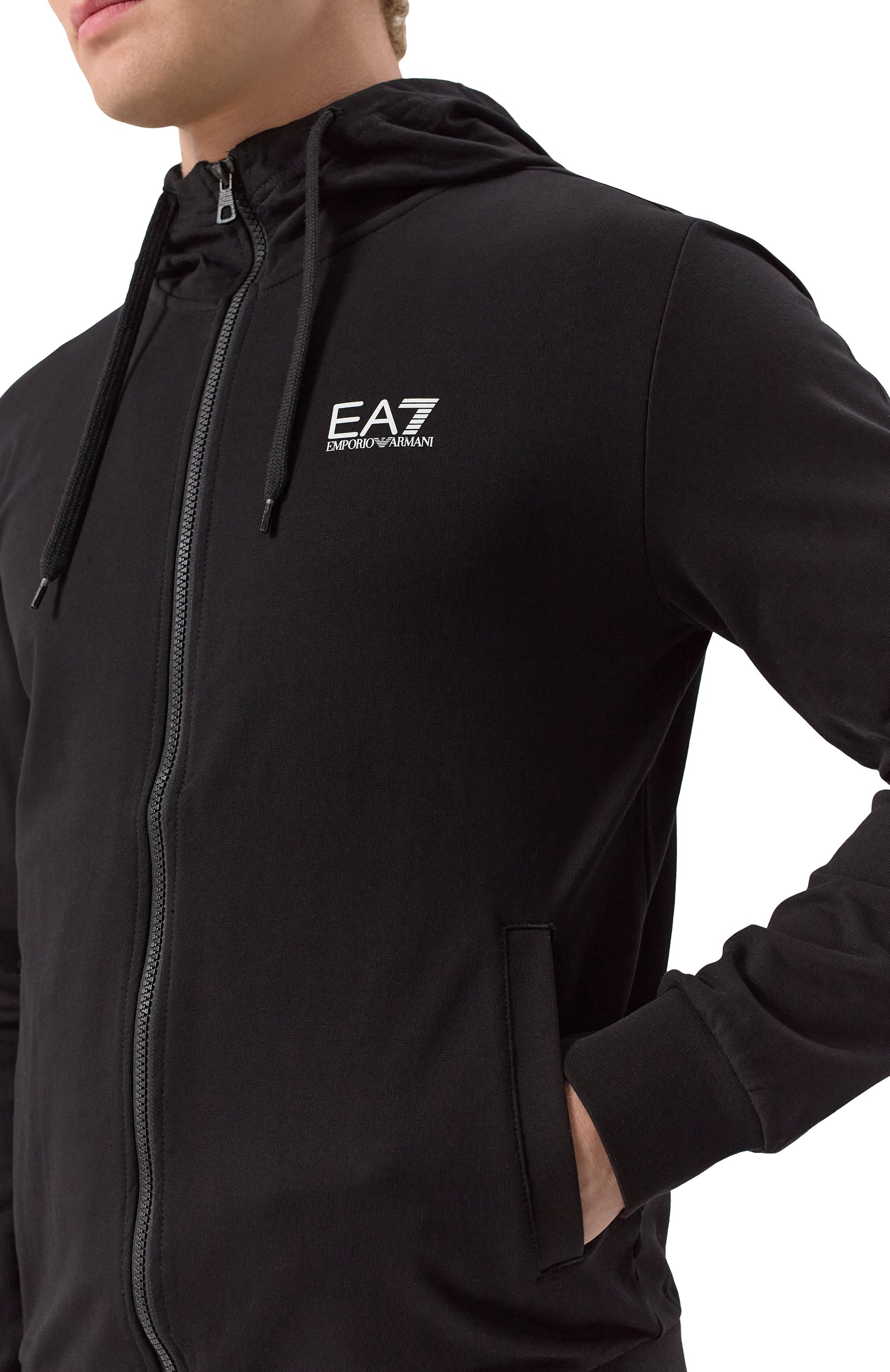 Хлопковый спортивный костюм EA7, арт. 8NPV62/PJVRZ, фото 6