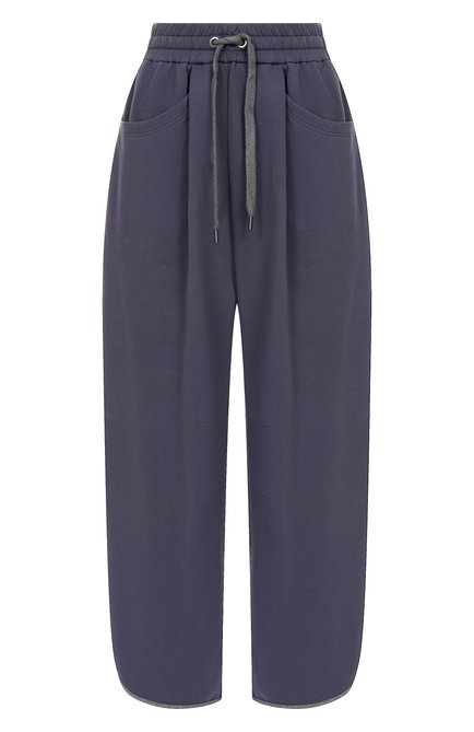 Женские хлопковые брюки BRUNELLO CUCINELLI, арт. MH827S0599