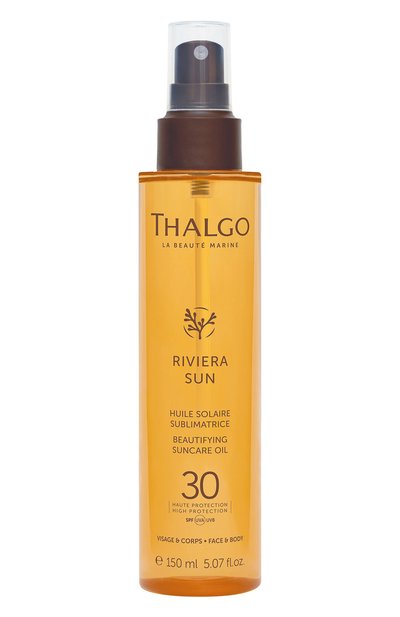Женский солнцезащитное масло для лица и тела spf 30 riviera sun (150ml) THALGO, арт. VT23004