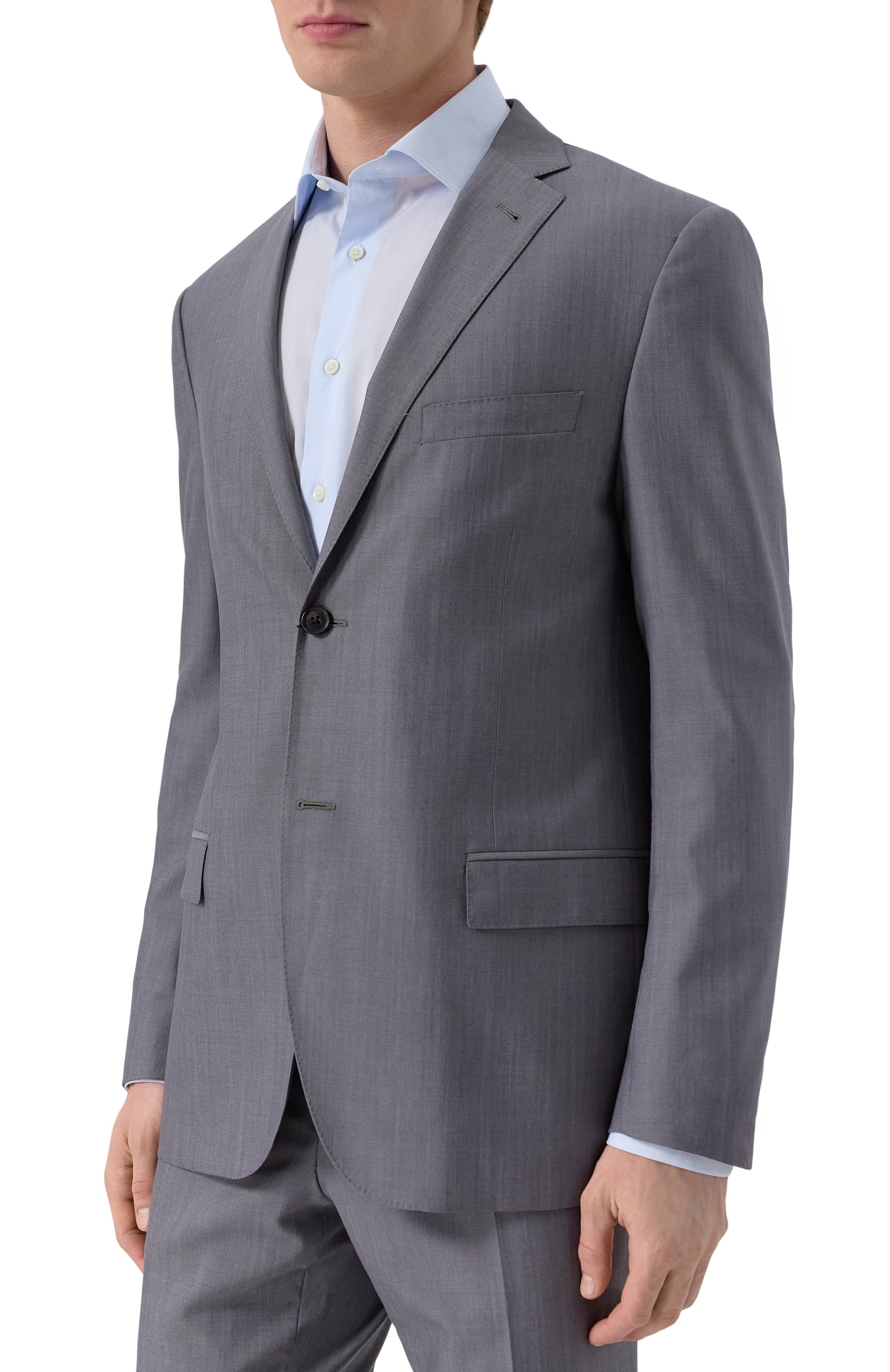 Шерстяной костюм CORNELIANI, арт. 256005-2518414_SET, фото 4