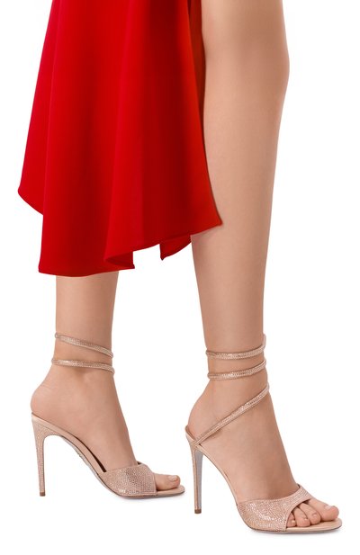 Текстильные босоножки audrey 105 RENE CAOVILLA, арт. C12608-105/R001, фото 2