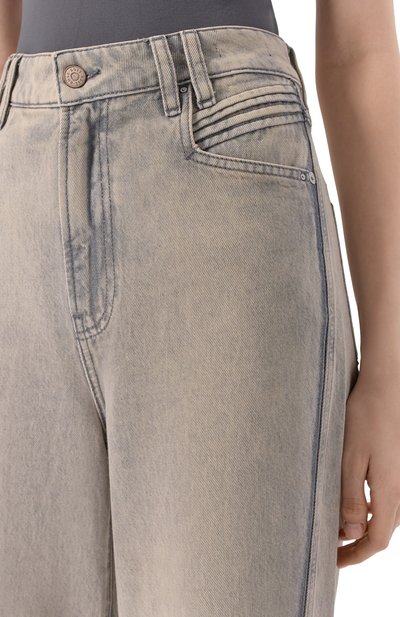 Джинсы BOSS ORANGE серого цвета по цене 21550 руб., арт. 50542436, фото 5 Джинсы BOSS ORANGE, арт. 50542436, фото 5