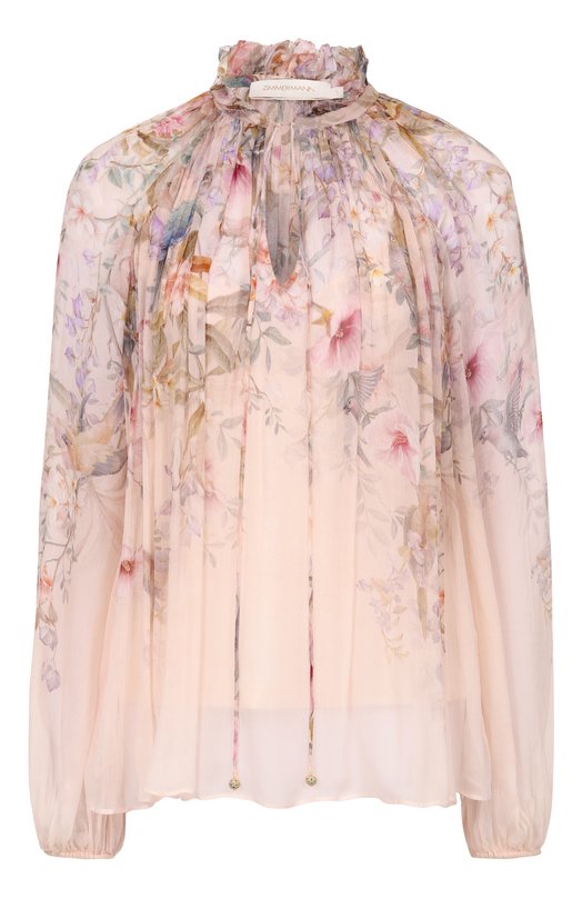 Блузка из вискозы Zimmermann 0991TC261 Кремовый 0991TC261