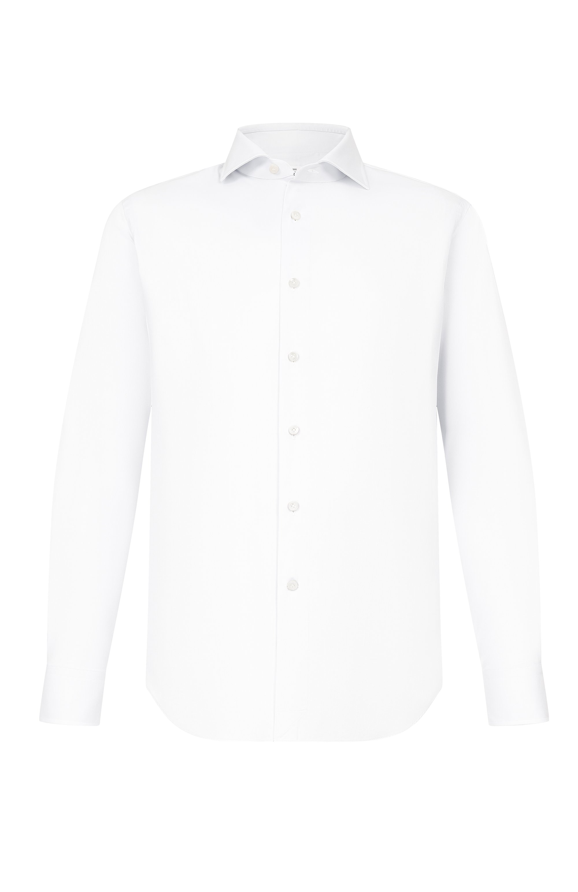 Хлопковая сорочка ALESSANDRO GHERARDI белого цвета по цене 35250 руб., арт. BR1-3G-7T/M043, фото 1 Хлопковая сорочка ALESSANDRO GHERARDI, арт. BR1-3G-7T/M043, фото 1