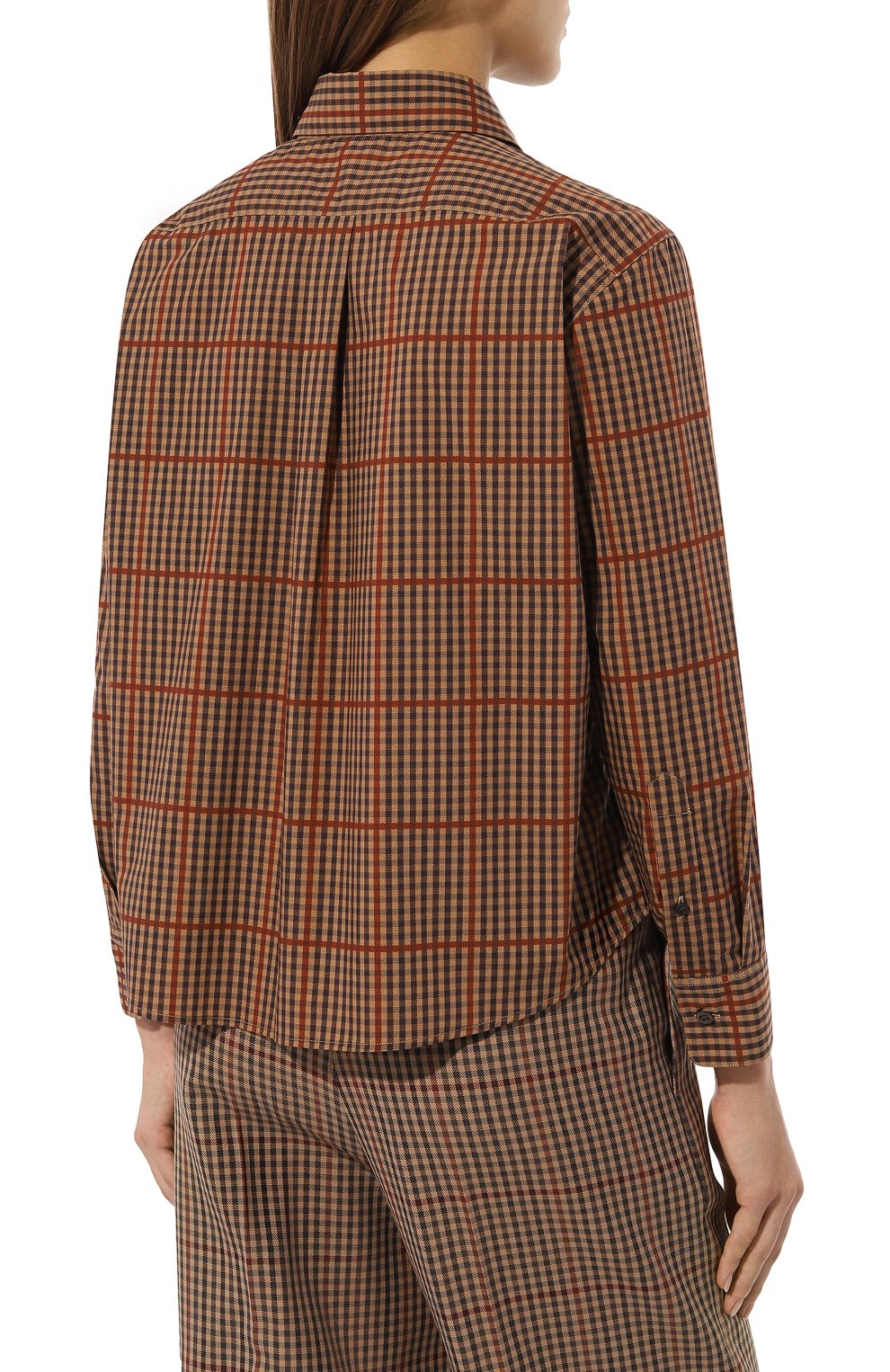 Хлопковая рубашка DRIES VAN NOTEN, арт. 242-010705-9011, фото 4