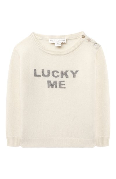 Кашемировый пуловер OSCAR ET VALENTINE, арт. PUL01LUCKYMEM, фото 1