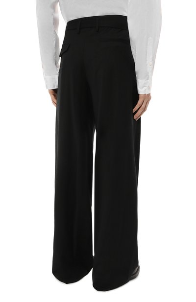 Шерстяные брюки ANN DEMEULEMEESTER, арт. 2402-M-TR01-FA515-099, фото 4