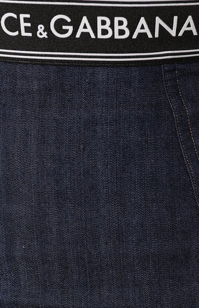 Джинсовая юбка DOLCE & GABBANA синего цвета по цене 99500 руб., арт. F4AJND/G899T, фото 5 Джинсовая юбка DOLCE & GABBANA, арт. F4AJND/G899T, фото 5