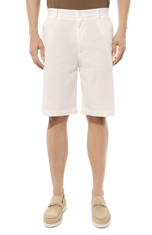 Хлопковые шорты Dolce & Gabbana GVC4HT/FUFMJ Белый  GVC4HT/FUFMJ Фото 3