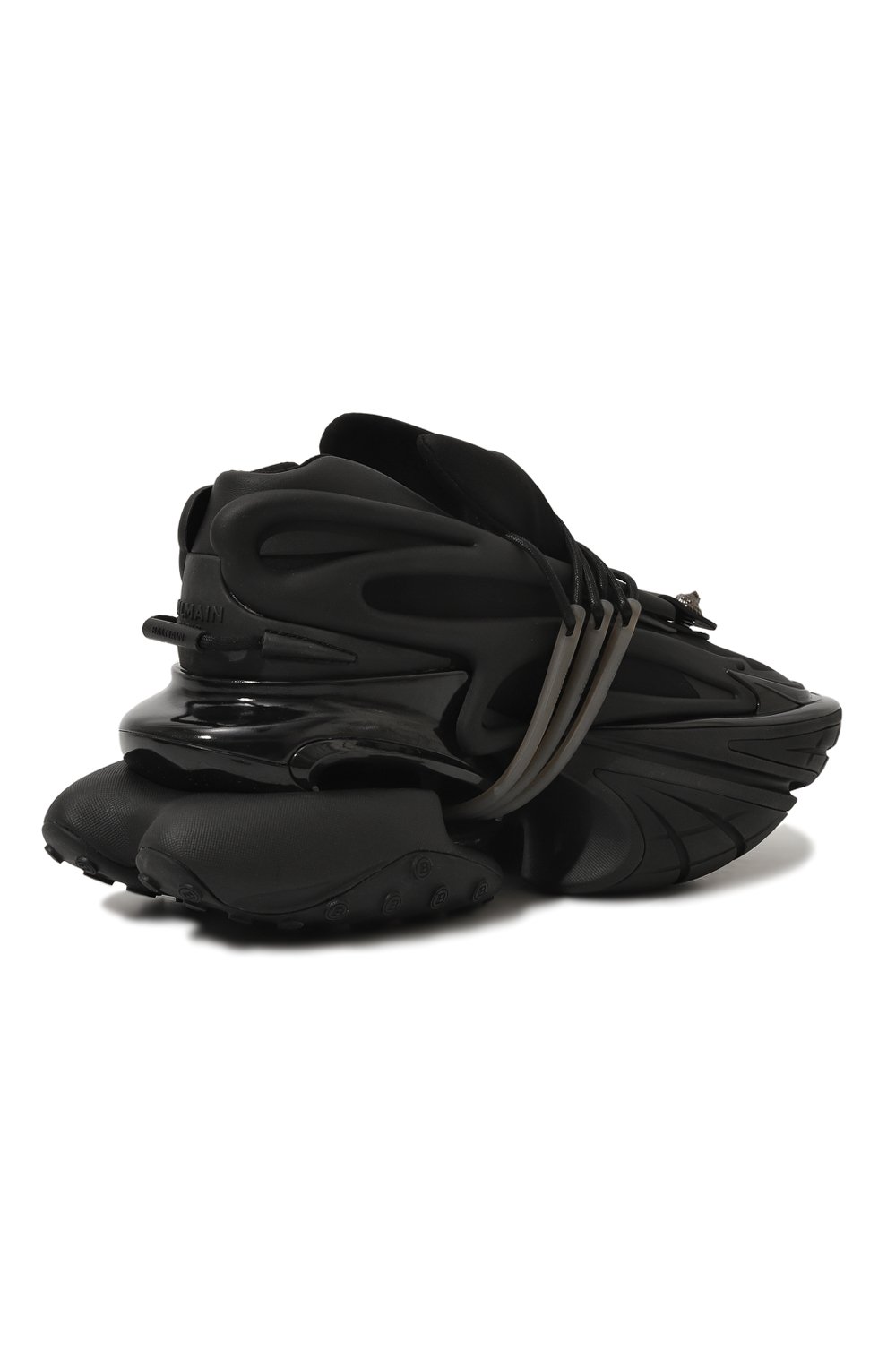 Комбинированные кроссовки unicorn BALMAIN, арт. BM1VJ309KNSC, фото 5