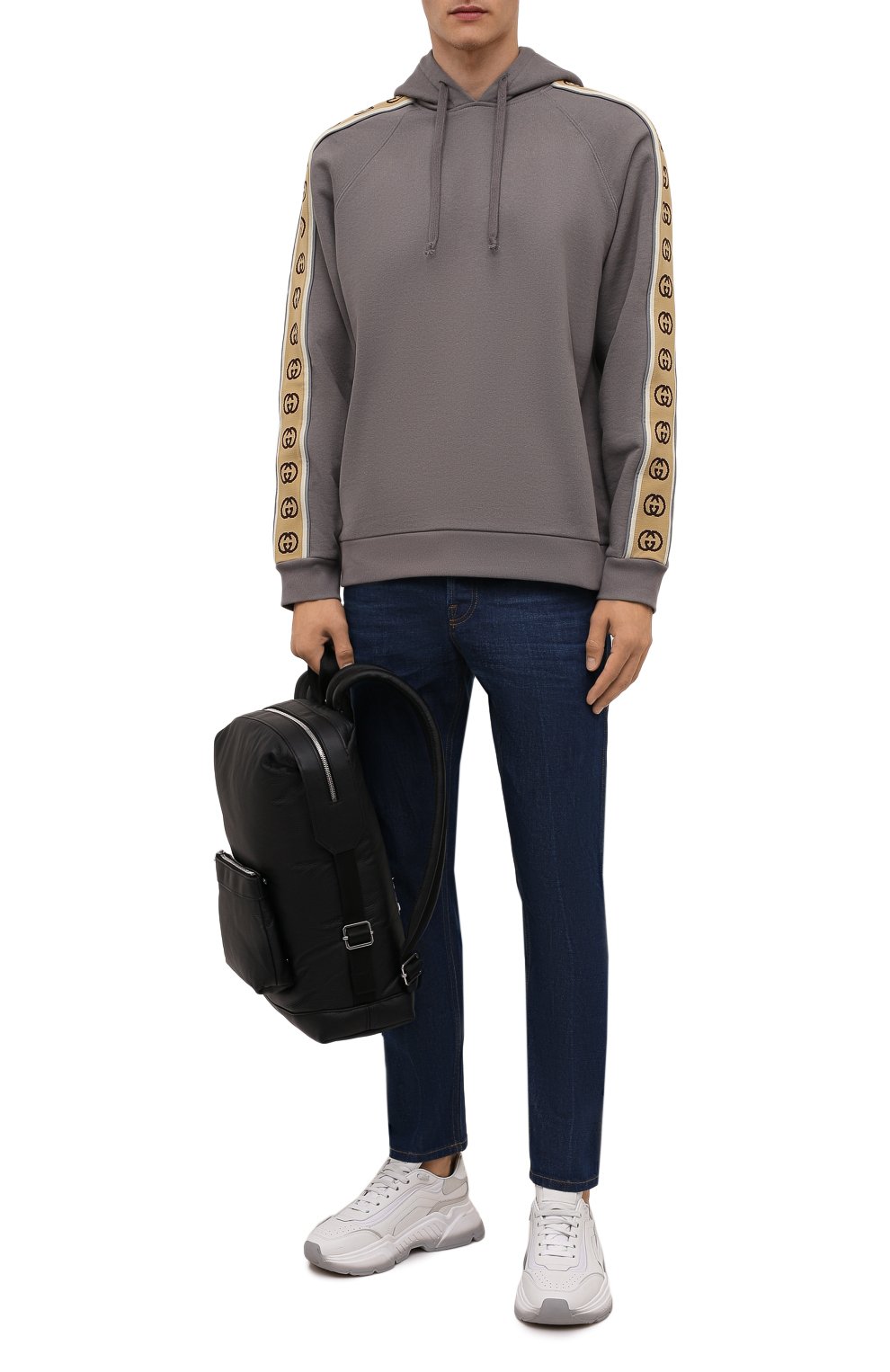 Хлопковое худи GUCCI, арт. 596230/XJBUW, фото 2