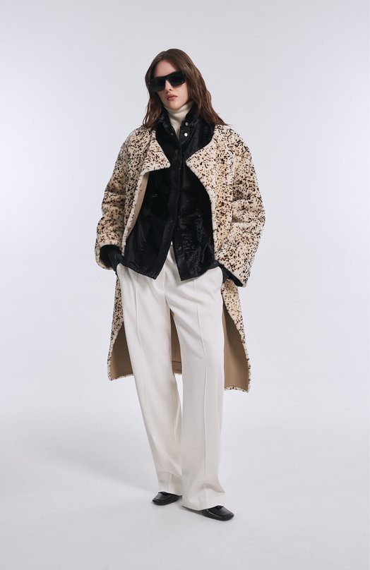 Шерстяные брюки Brunello Cucinelli MB176P9042 Кремовый  MB176P9042 Фото 6