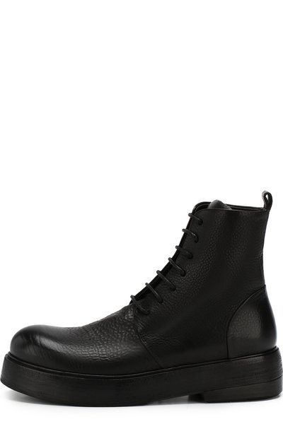 Высокие кожаные ботинки на шнуровке MARSELL, арт. MW5191/VACCH.V0L0NATA, фото 3