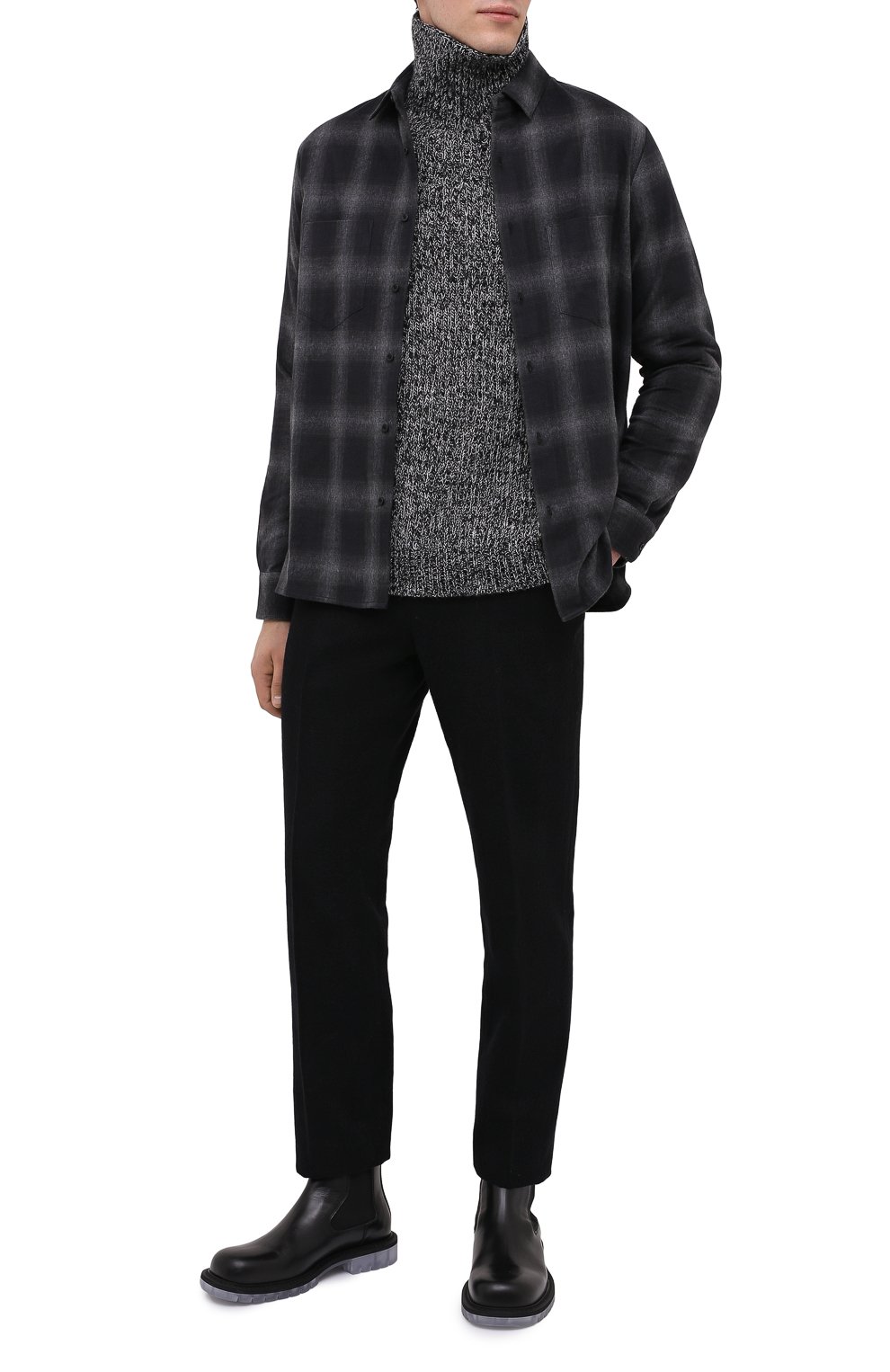 Хлопковая рубашка RTA, арт. MF0574-7160BKPD, фото 2