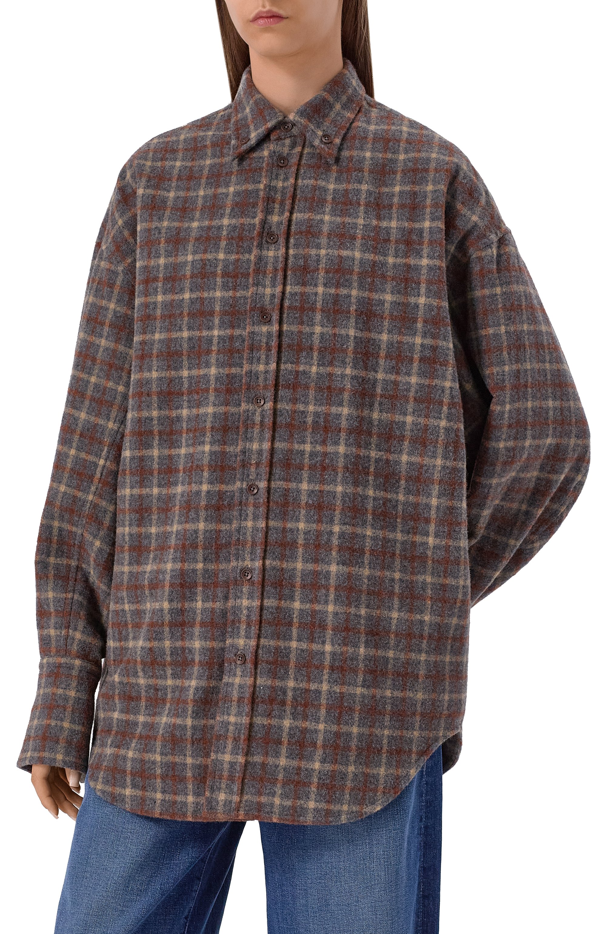 Шерстяная рубашка PETAR PETROV, арт. F25TB14/W00L, фото 3