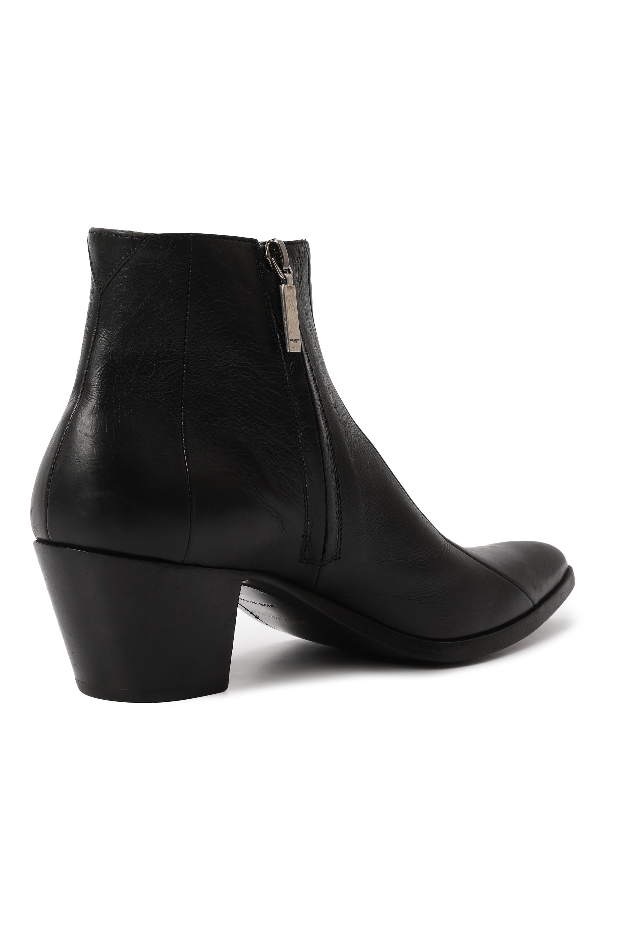 Кожаные казаки lukas SAINT LAURENT, арт. 558996/0Z000, фото 5