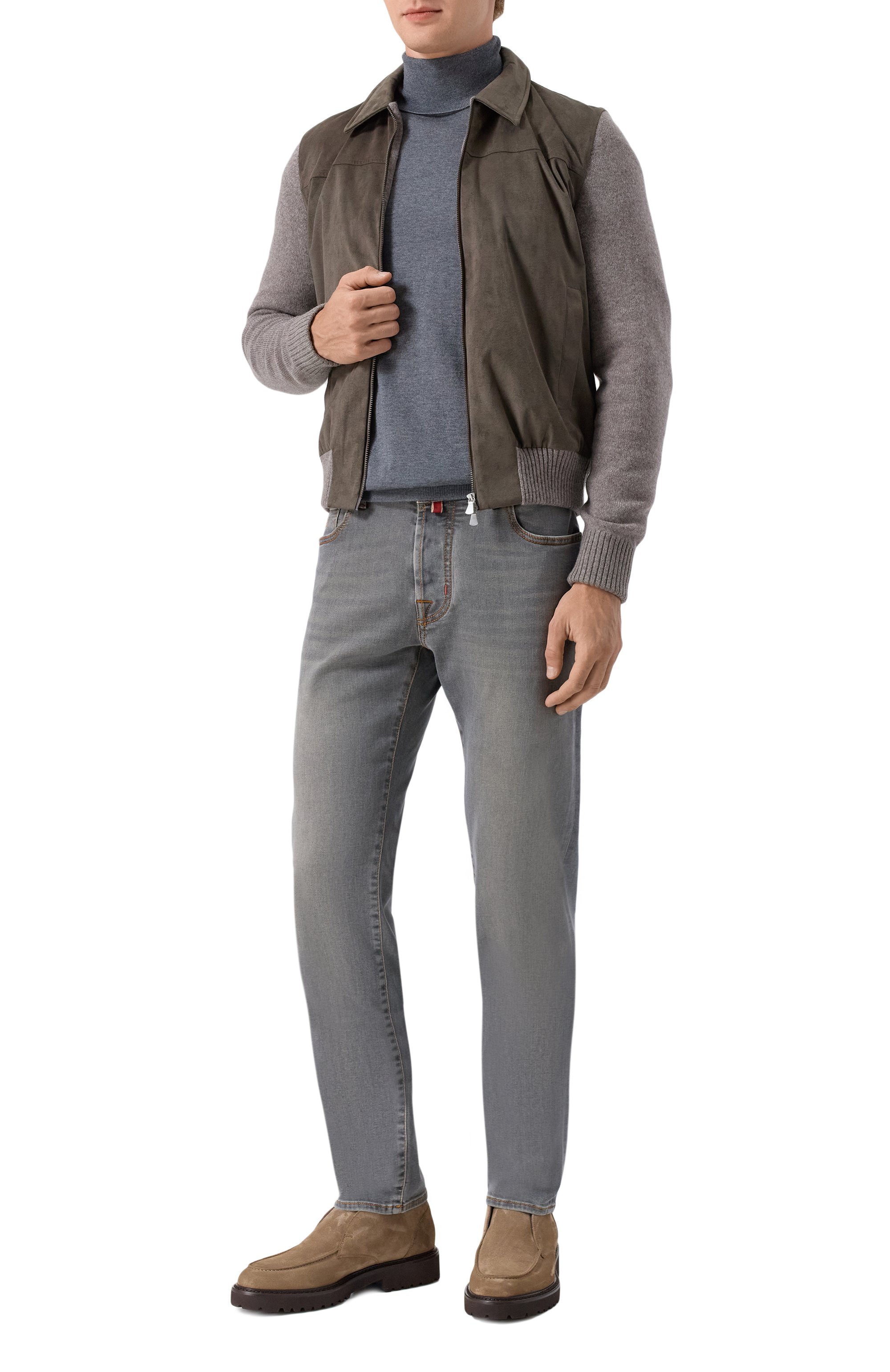 Замшевые ботинки DOUCAL'S, арт. DU3332PHILUN009T, фото 2