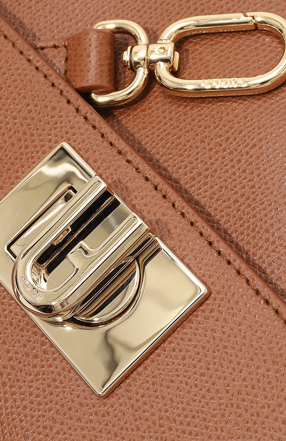 Сумка furla 1927 mini FURLA коричневого цвета по цене 47500 руб., арт. WB00109/ARE000, фото 3 Сумка furla 1927 mini FURLA, арт. WB00109/ARE000, фото 3