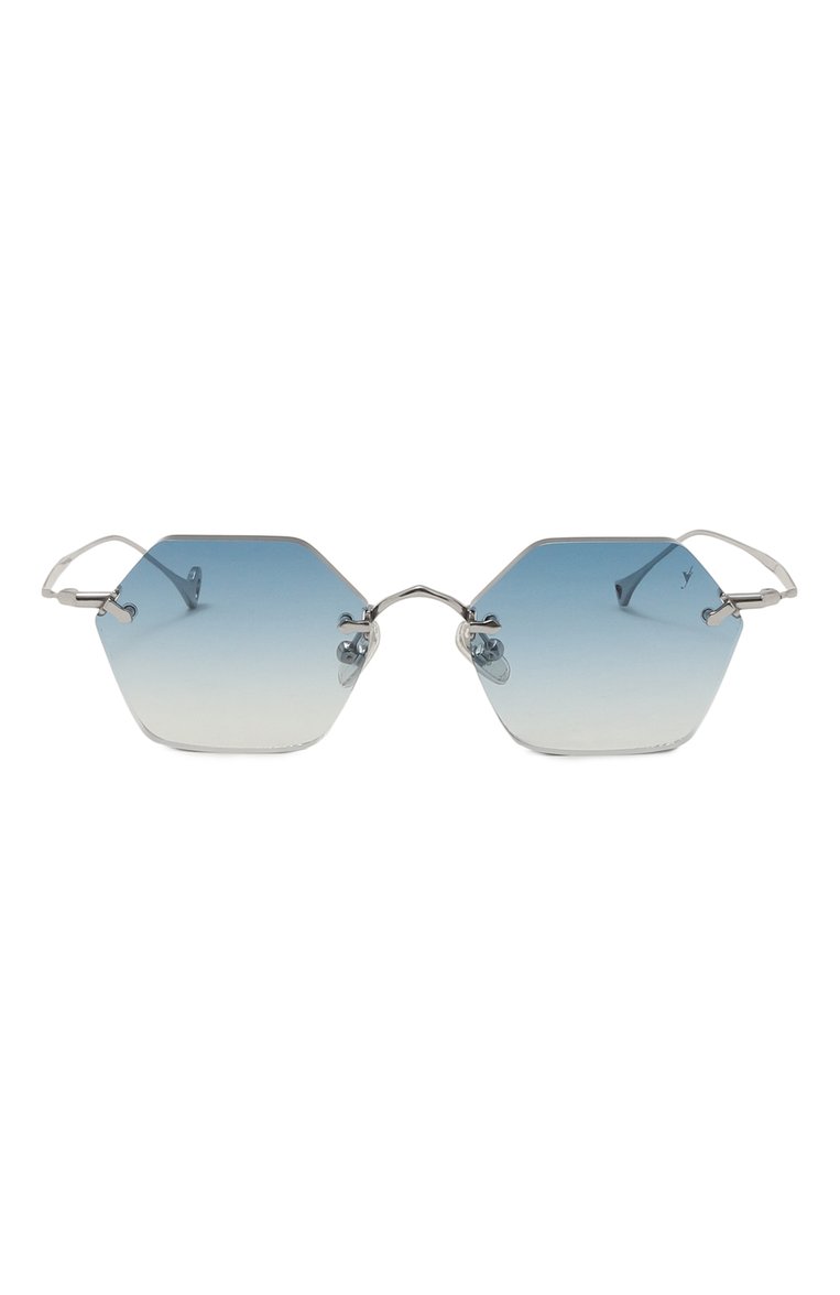 Женские солнцезащитные очки EYEPETIZER синего цвета, арт. CARNABY 1-53 | Фото 4 (Нос: Не проставлено; Региональные ограничения белый список (Axapta Mercury): Не проставлено; Кросс-КТ: С/з-унисекс; Материал: Металл; Тип очков: С/з; Оптика Гендер: оптика-унисекс; Очки форма: Безоправные, Круглые)