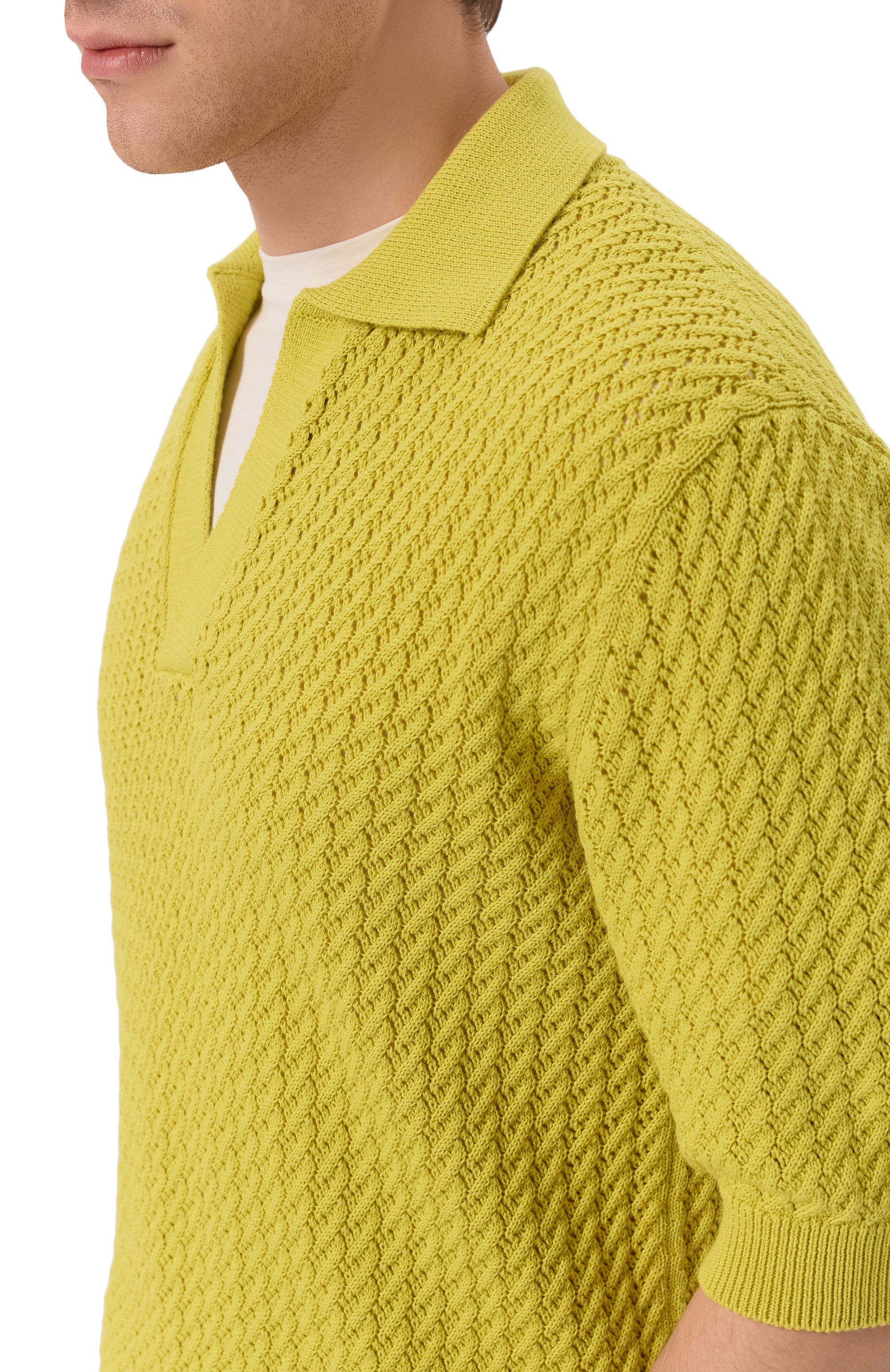 Хлопковое поло ANDREA CAMPAGNA, арт. M5426-9022, фото 5