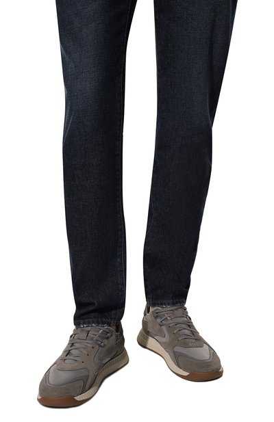 Комбинированные кроссовки BOSS, арт. 50485713, фото 3