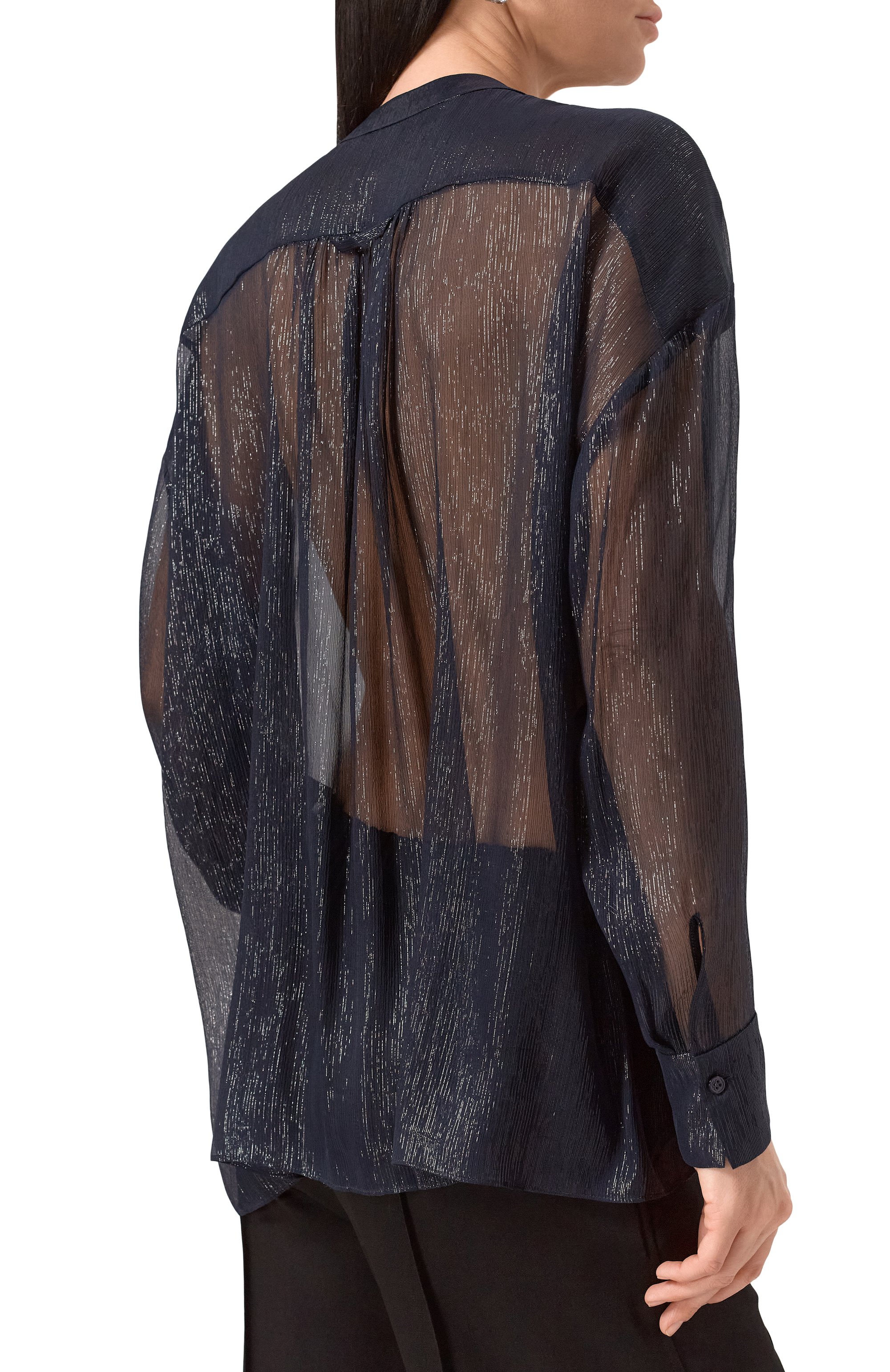 Шелковая блузка DOROTHEE SCHUMACHER, арт. 849506, фото 4