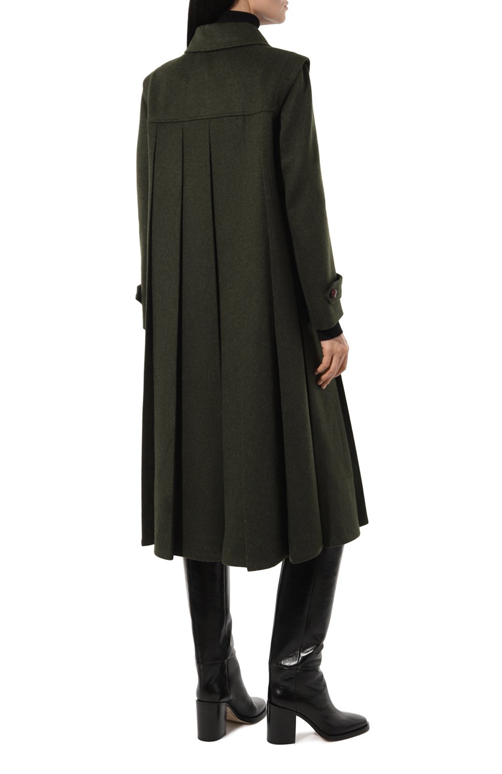 Шерстяное пальто GUCCI, арт. 619357 ZAEJU, фото 4