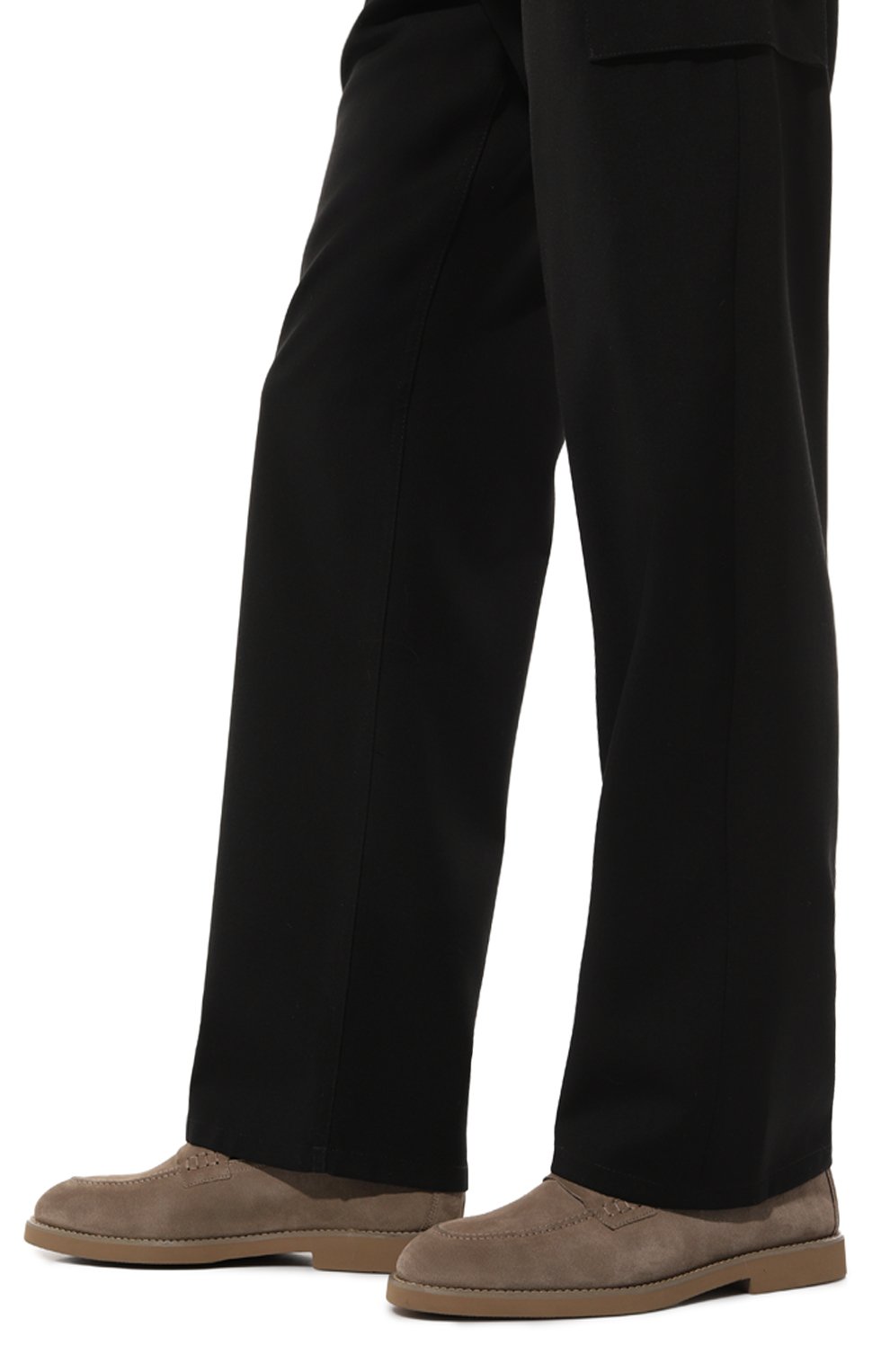 Замшевые пенни-лоферы DOUCAL'S, арт. DU3294SAL0UF106ZC30, фото 3