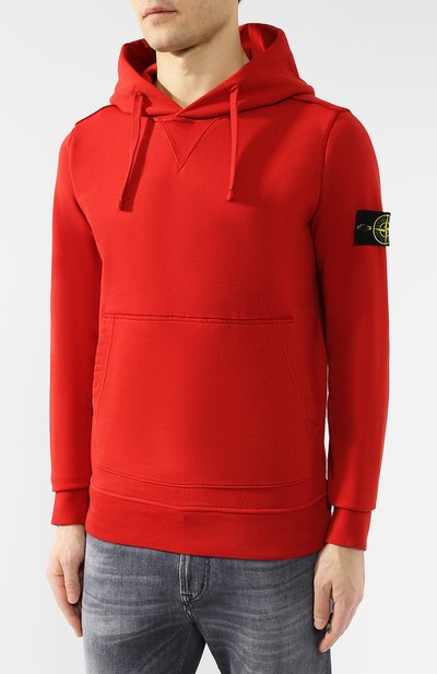 Хлопковое худи STONE ISLAND, арт. 701562851, фото 3