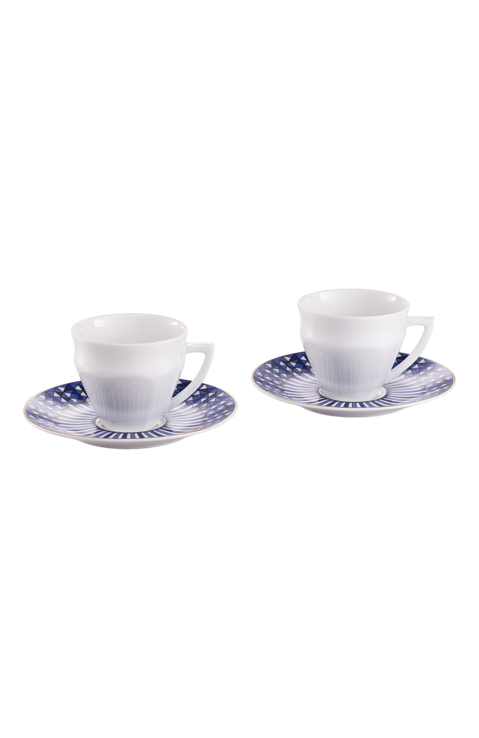 Набор из 2-х кофейных чашек с блюдцами arcadia blue BACCARAT синего цвета по цене 54450 руб., арт. 2 818 286, фото 1 Набор из 2-х кофейных чашек с блюдцами arcadia blue BACCARAT, арт. 2 818 286, фото 1