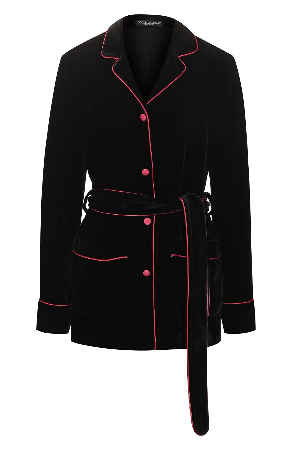 Бархатная рубашка DOLCE & GABBANA, арт. F5I89T/FUVKQ, фото 1