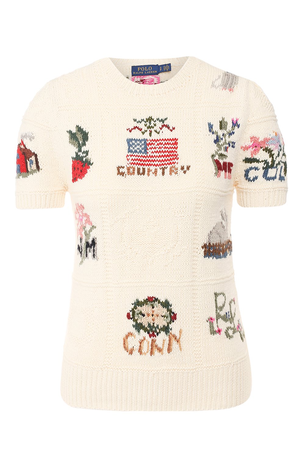 Хлопковый свитер POLO RALPH LAUREN, арт. 211752628, фото 1