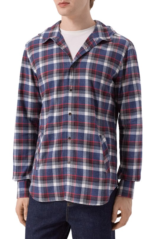 Хлопковая рубашка Kiton UMCMARH0865105 Разноцветный  UMCMARH0865105 Фото 3