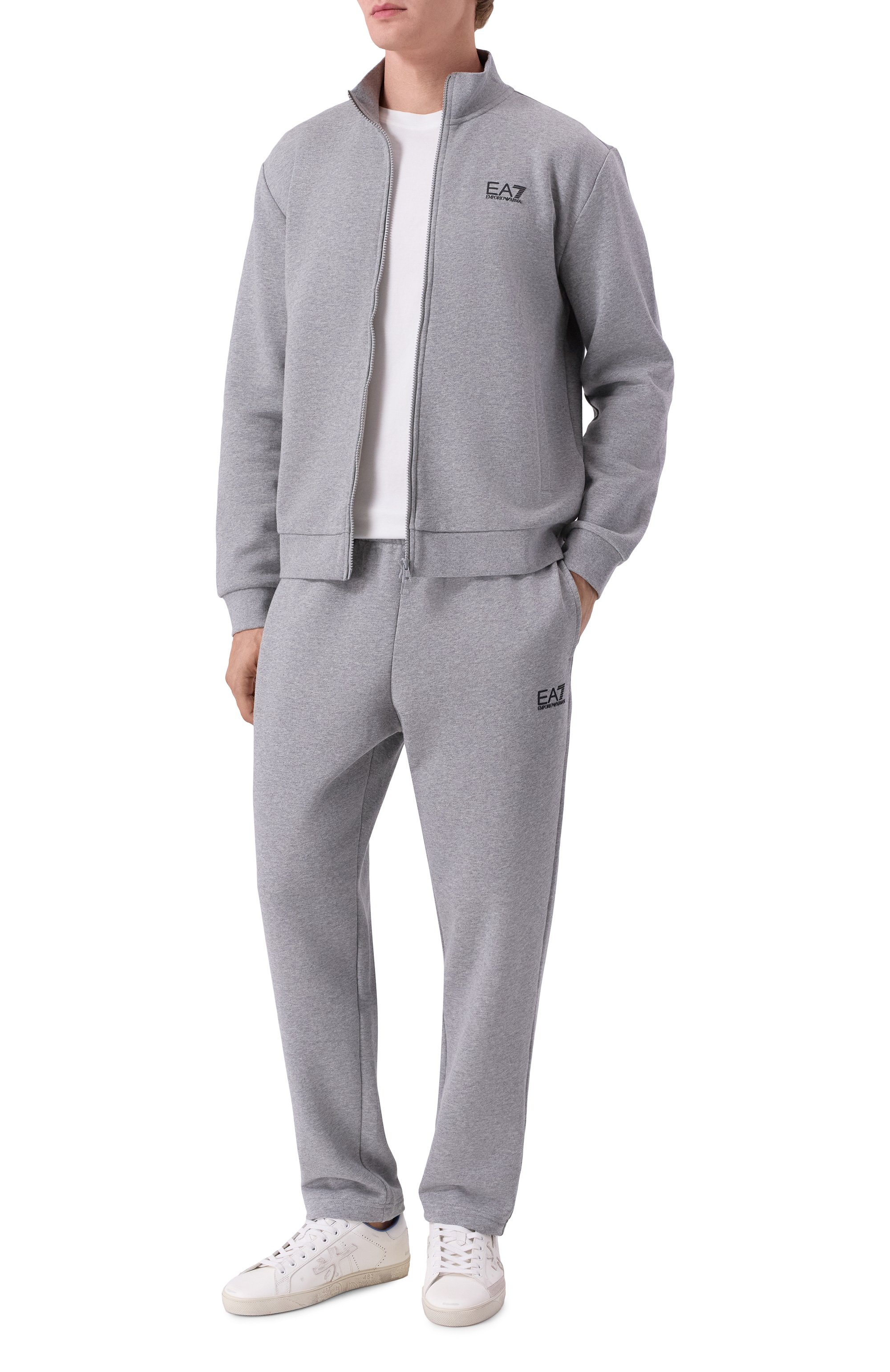 Хлопковый спортивный костюм EA7, арт. 8NPV67/PJVTZ, фото 1