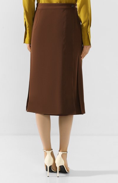 Шерстяная юбка VICTORIA BECKHAM, арт. 1220WSK001235D, фото 4