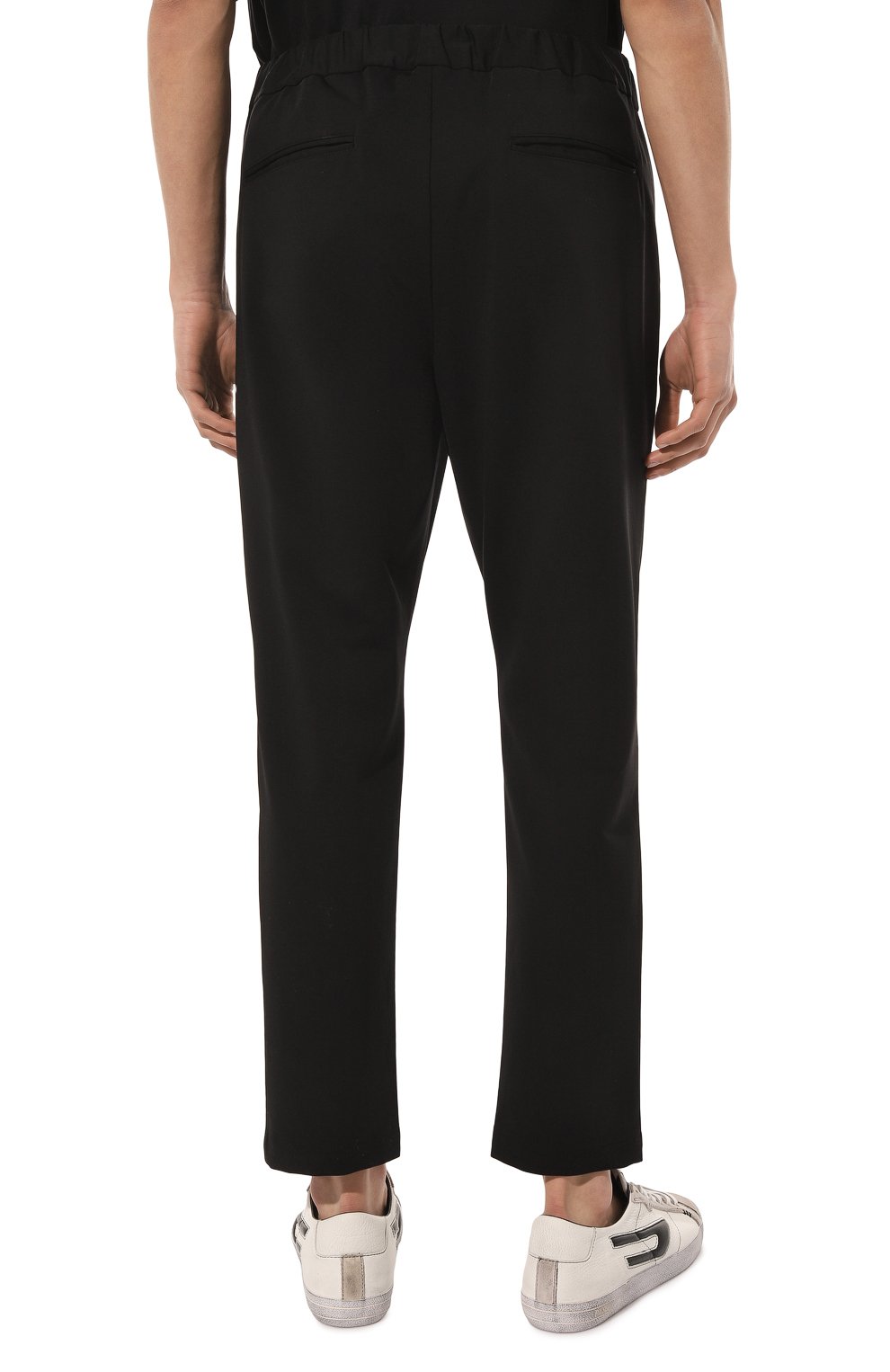 Брюки KAZUYUKI KUMAGAI черного цвета по цене 48650 руб., арт. AP22-036, фото 4 Брюки KAZUYUKI KUMAGAI, арт. AP22-036, фото 4