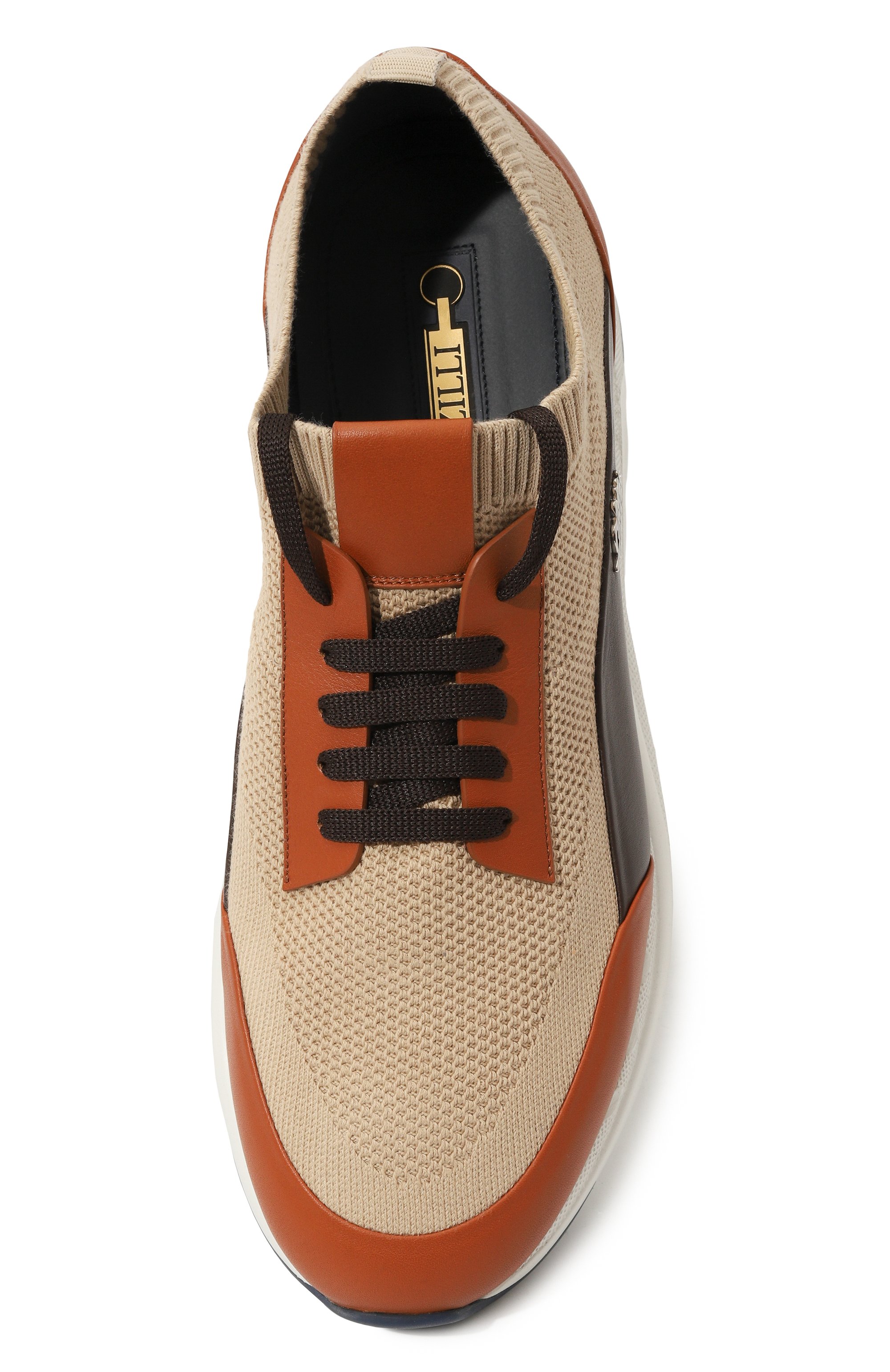 Комбинированные кроссовки ZILLI, арт. H0067AM0152VSWR01, фото 6