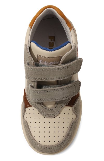 Кожаные кеды klip 3 vl FALCOTTO, арт. 2018604/01/18-26, фото 4