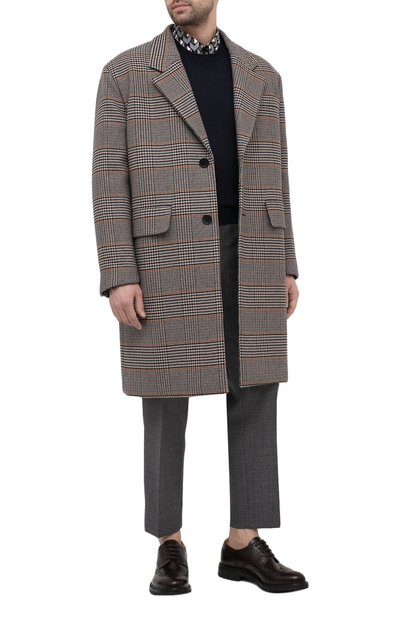 Кожаные дерби PRADA, арт. 2EF052-3F98-F0038-A000, фото 2