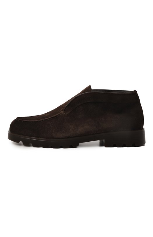 Замшевые ботинки Santoni WUDG71345DKRAHSY Коричневый  WUDG71345DKRAHSY Фото 4