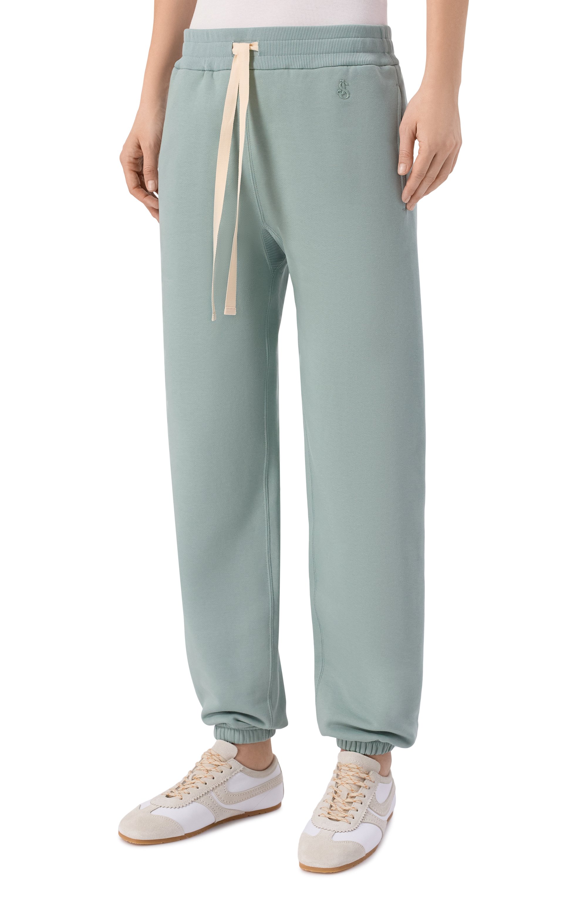 Хлопковые джоггеры JIL SANDER, арт. J02KA0384/J20128, фото 3