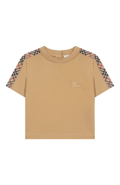 Хлопковая футболка BURBERRY, арт. 8108848